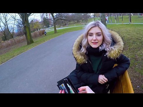 ❤️ Поглъщане на горещата сперма на непознат за пари - свирка в парка от Eva Elfie ️ Секс в bg.28films.ru ☑